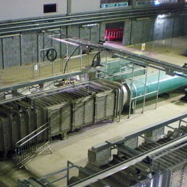 Close-up of Metaldehyde Removal from the River Trent in the United Kingdom