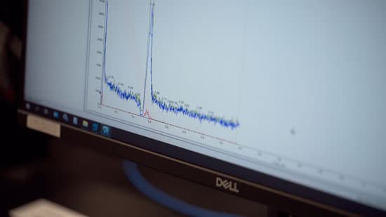 Graph on Computer Screen
